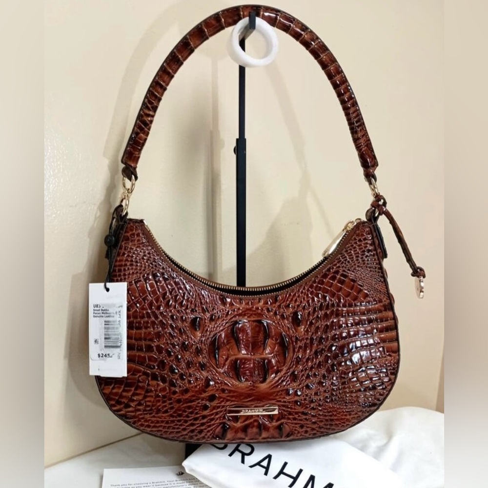 NWT BRAHMIN SMALL BEKKA PECAN MELBOURNE